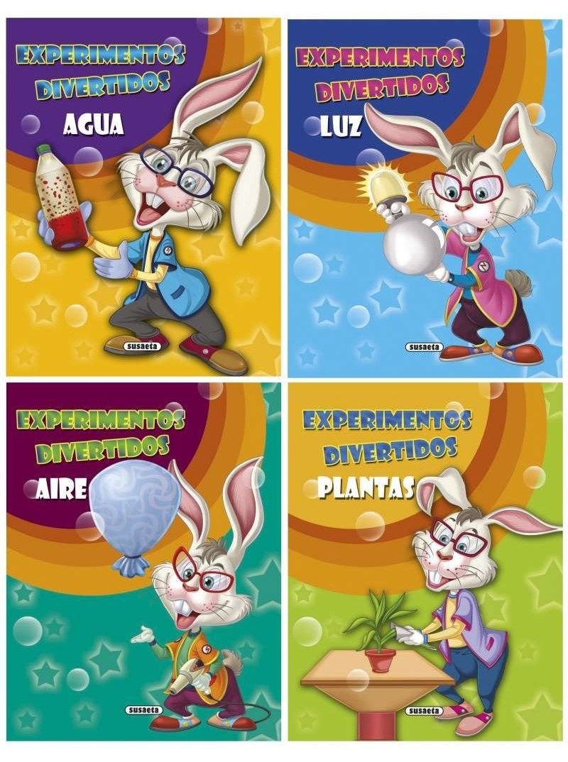 EXPERIMENTOS DIVERTIDOS. LOTE DE 4 DIF EXPERIMENTOS DIVERTIDOS. LOTE DE 4 DIF