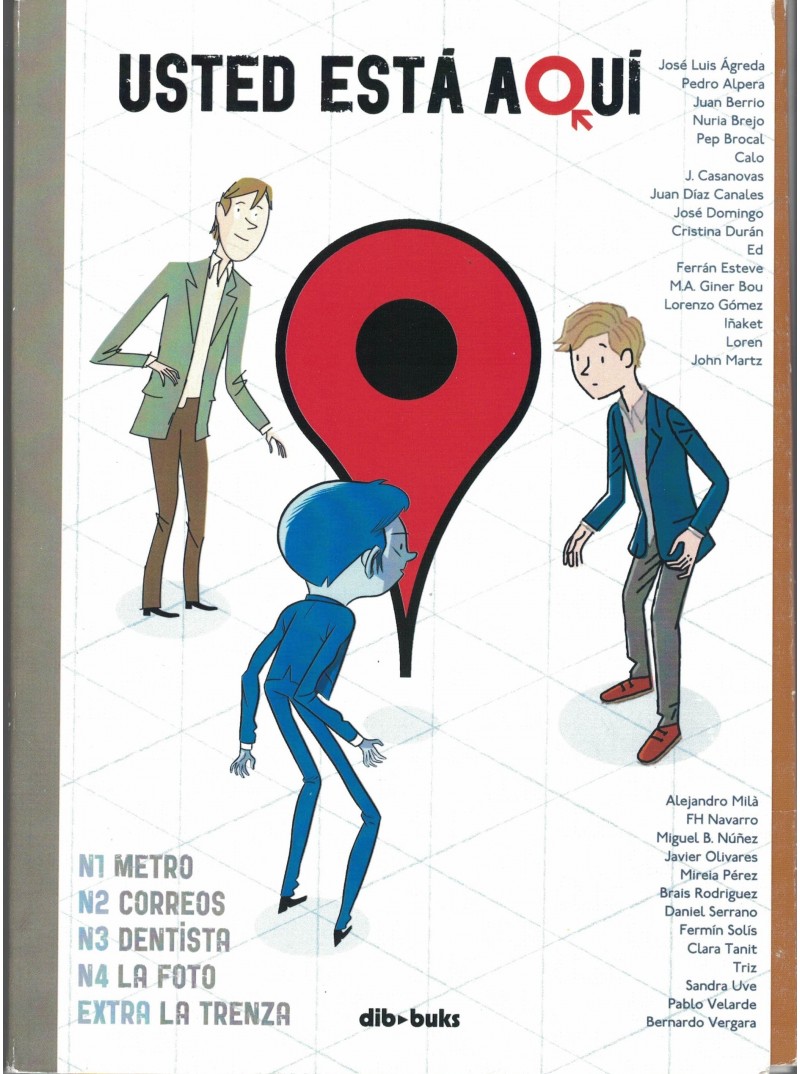 USTED ESTA AQUI PACK 5 COMICS USTED ESTA AQUI PACK 5 COMICS
